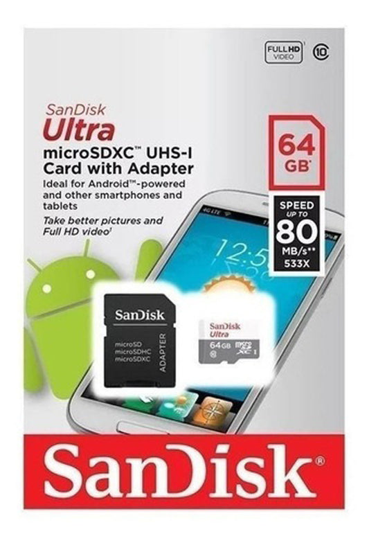 Tarjeta de memoria SanDisk 64Gb